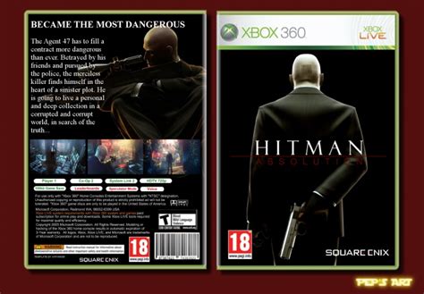 Hitman Absolution Xbox 360 Box Art Cover By Peps Art