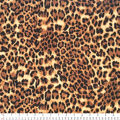 Leopard Print Upholstery Fabric By The Yard Classic Leopard Etsy
