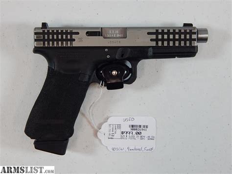 Armslist For Sale Glock 22 Gen4 40 Sandw Custom Slide And Barrel