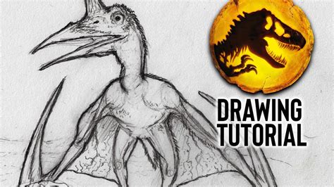 How To Draw Quetzalcoatlus From Jurassic World Dominion Youtube