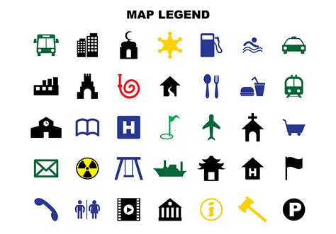33 Map Key Or Legend Maps Database Source