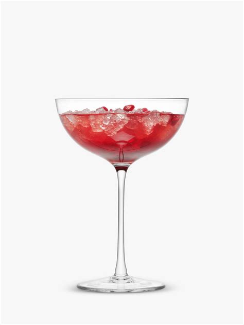 Lsa International Lulu Assorted Cocktail Glasses Set Of 4 310ml Clear At John Lewis And Partners