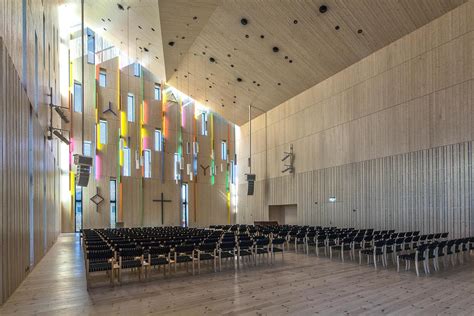 Text description provided by the architects. Stjørdal Kirke: 2015 › Edith Lundebrekke