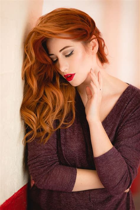 Pin By Ron Mckitrick Imagery On Shades Of Red Stunning Redhead