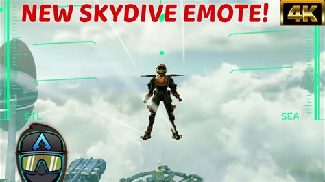 New Apex Legends Valkyrie Showing Off Skydive Emote In Game With