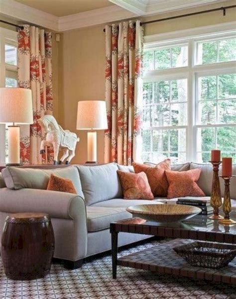 24 Amazing Rust And Grey Living Room Color Schemes Living Room Orange