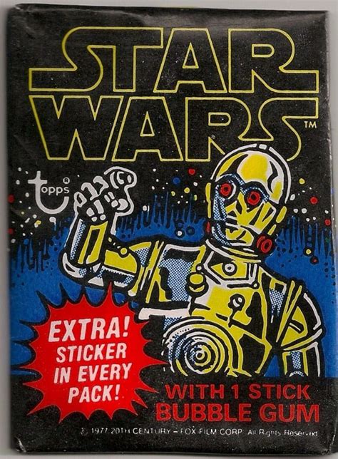 Topps Star Wars Bubble Gum Cards Star Wars Cards Topps Trading