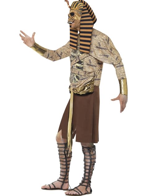 cl900 zombie pharaoh egyptian mummy ancient mens horror king tut fancy costume ebay