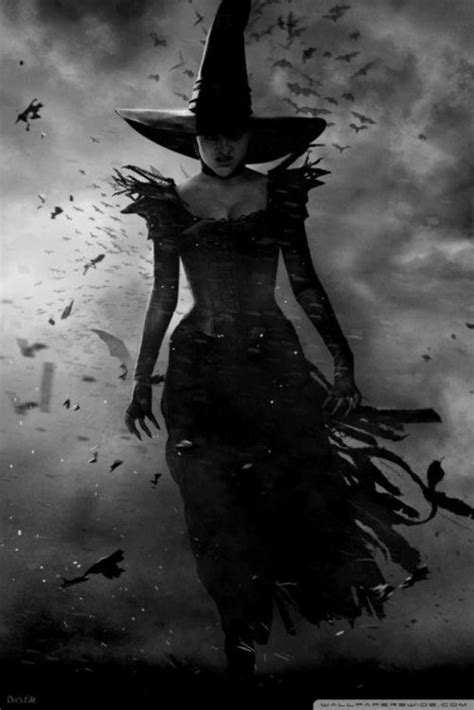 Black And White My Favorite Photo Witch Halloween Art Witch Art