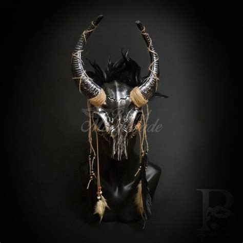 Ram Skull Masquerade Mask In Chrome Skull Ram Skull Masquerade Mask