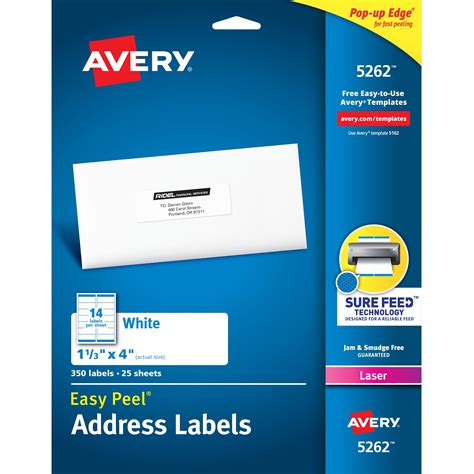32 Avery Label Template 5262 Labels Database 2020