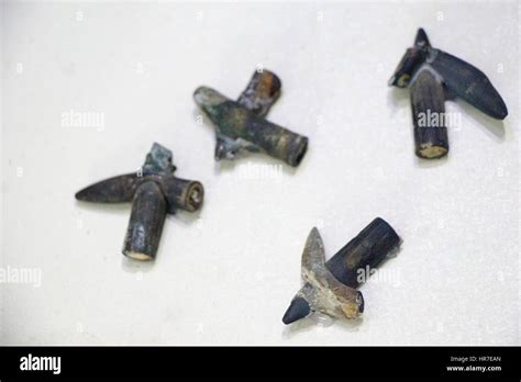 Two Bullets Collide Midair From The Dardanelles War Stock Photo Alamy