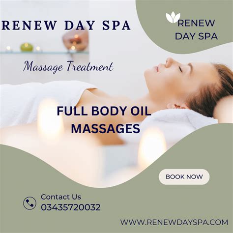 Massage Center In Islamabad Home Service Renew Day Spa