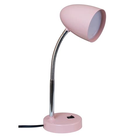 Mainstays 35 Watt Led Desk Lamp Flexible Gooseneck Pearl Blush