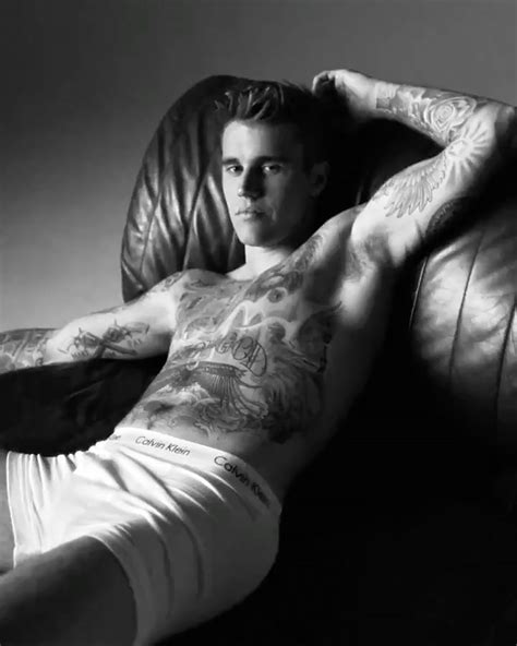 Justin Bieber Strips Down To His Underwear In New Ad Campaign