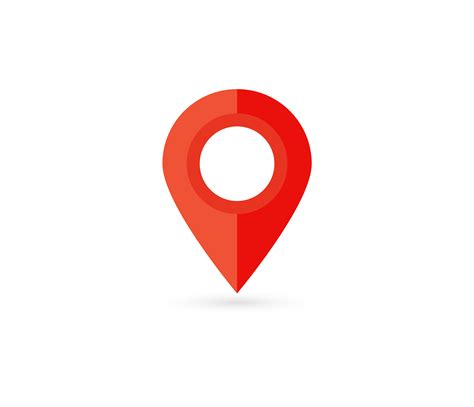 location pin map pin flat icon vector design 279547 vector art at vecteezy