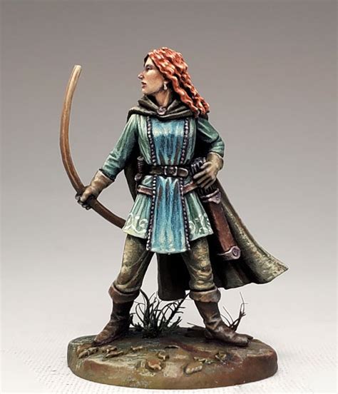 Maid Marian Woodland Garb Dark Sword Miniatures