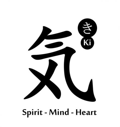 Ki Has Multiple Meanings Spirit Mind Heart Nature Things Of