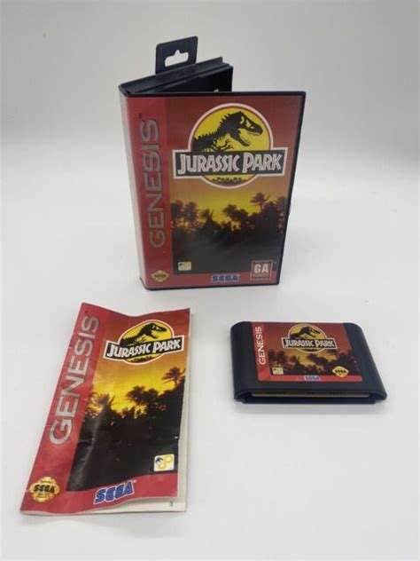 Jurassic Park Sega Genesis For Sale Online Ebay