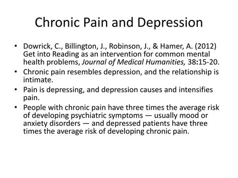 Ppt Reading And Chronic Pain Dcmscase Programme Powerpoint