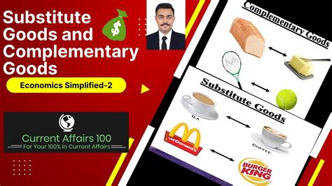 Substitute Goods And Complementary Goods Youtube