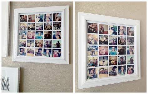 Or use ready made picture frames and a variety of photo grids to come up with the perfect design and. instagram photo collage - Eighteen25