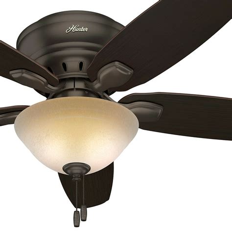 The following are detailed specifications about the hunter fan company sentinel premier bronze led ceiling fan with light. Hunter Fan 52 inch Premier Bronze Flush Mount Ceiling Fan ...