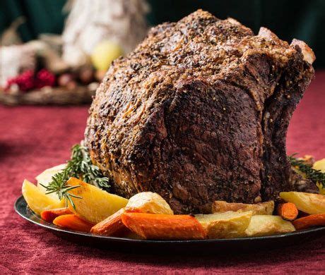 Give beef a quick salting, a robust coffee rub or a colorful peppercorn crust. Herb-Crusted Beef Rib Roast with Potatoes, Carrots, and ...