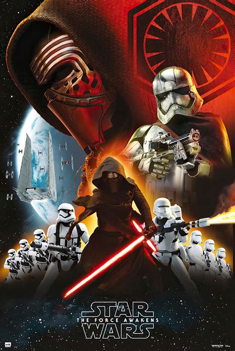 Star Wars Episode Vii The Force Awakens Movie Poster The Empire