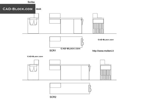 Desk Dwg Free Cad Block Cad Model Autocad Blocks Images