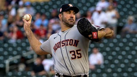 Twins Vs Astros Justin Verlander Takes No Hitter Into Eighth Inning