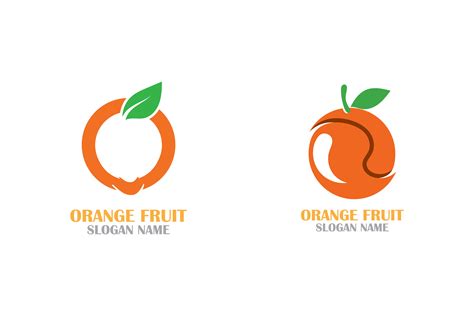 Orange Fruit Logo Design Concept Vector Graphic By Arifnasrudin18