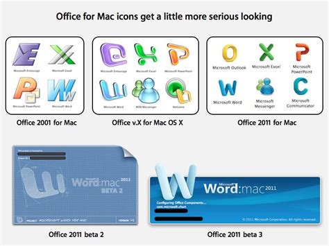Microsofts Office 2011 Beta 3 For Mac Gets New Icons Appleinsider