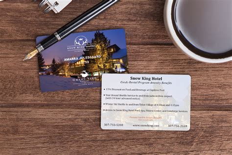 Snow King Hotel Grand View Lodge Membership Card