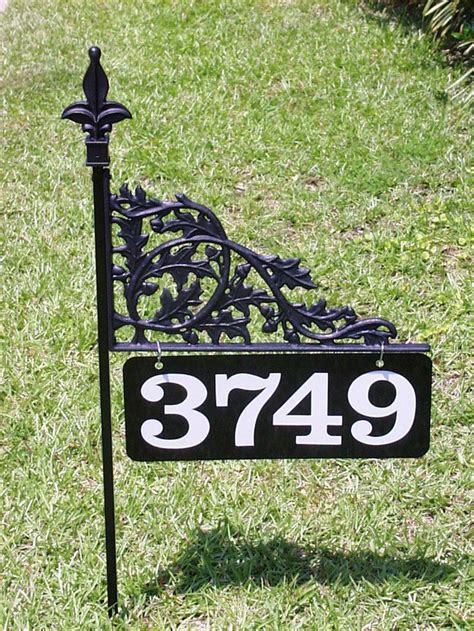 Address America Super Reflective Double Sided Oak Style Etsy