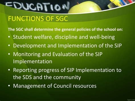 Deped School Governing Council Sgc Orientation