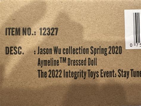 Integrity Toys Fashion Royalty Jason Wu Spring Aymeline Nude Doll
