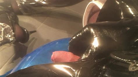 Anal Dildo Fuck In Pvc Fetish Wear Gay Porn C6 Xhamster