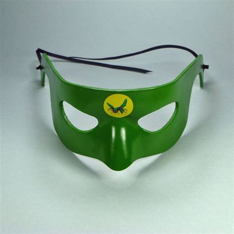 The Green Hornet Mask In Leather Designed And By Aliobriendesigns