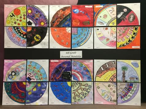 Mrs. B's Art Blog: Personal Mandalas