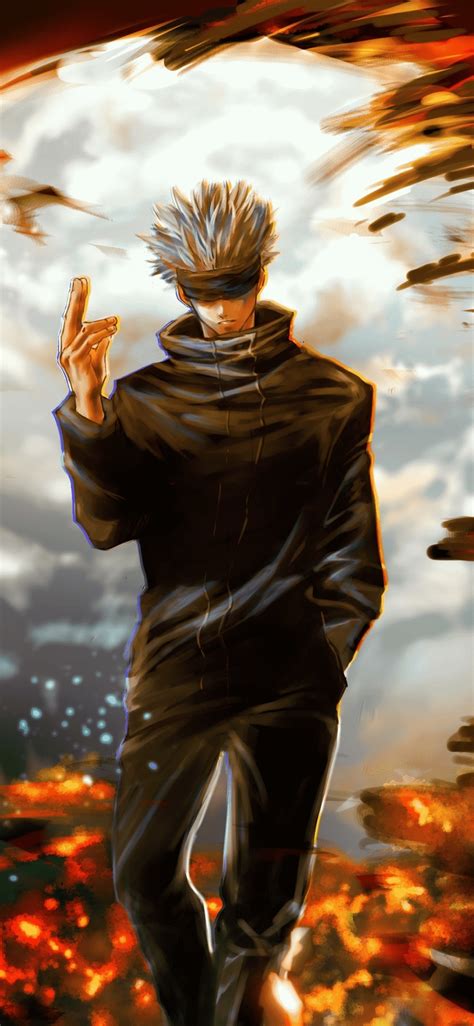 Satoru gojo protagonists of jujutsu kaisen 4k quality. Download Wallpaper Laptop Anime Jujutsu Kaisen / 1440x3040 ...