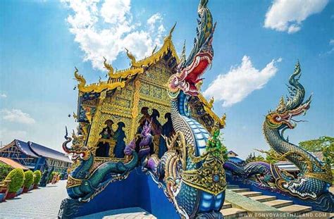 Chiang Rai Blue Temple Wat Rong Suea Ten Bon Voyage Thailand