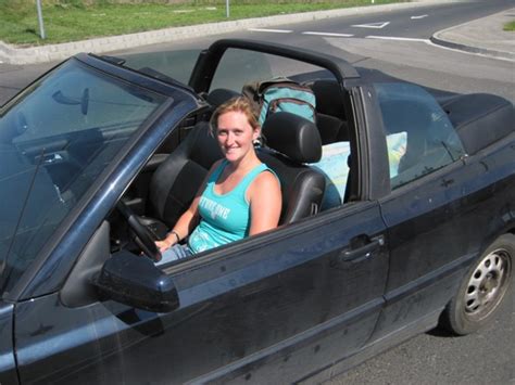 pretty women in convertibles really do pick up hitchhikers