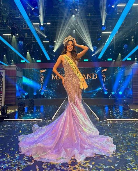 Luciana Fuster Crowned Miss Grand Peru 2023