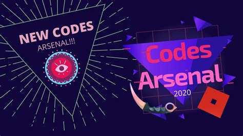 In this particular online video from your youtuber collection you will. Codes Arsenal 2020 may - ROBLOX (Arsenal) - YouTube