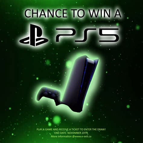 Win A Free Playstation 5 By Player Exit Escape Rooms Exit Canada
