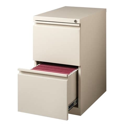 Hirsh Industries 2 Drawer Mobile File Cabinet File In Putty 29404185779