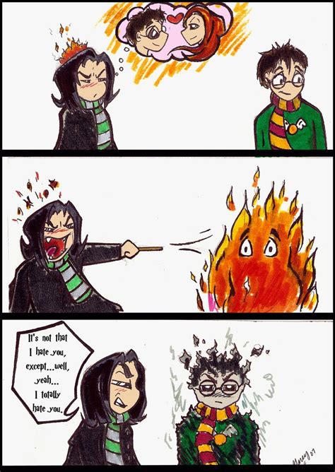 Harry Potter Feels Harry Potter Series Snape Vs James Snape Laughing Hp Movies The Hallow
