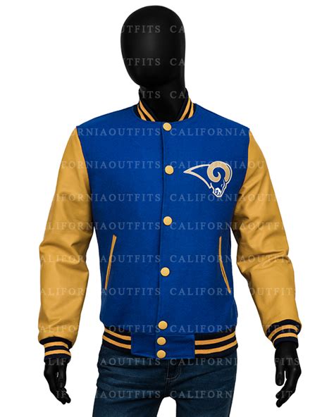 Los Angeles Rams Varsity Jacket California Outfits