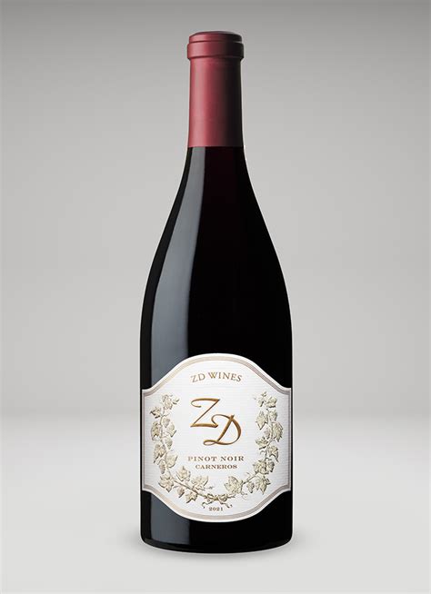 Zd Wines 2021 Pinot Noir Carneros